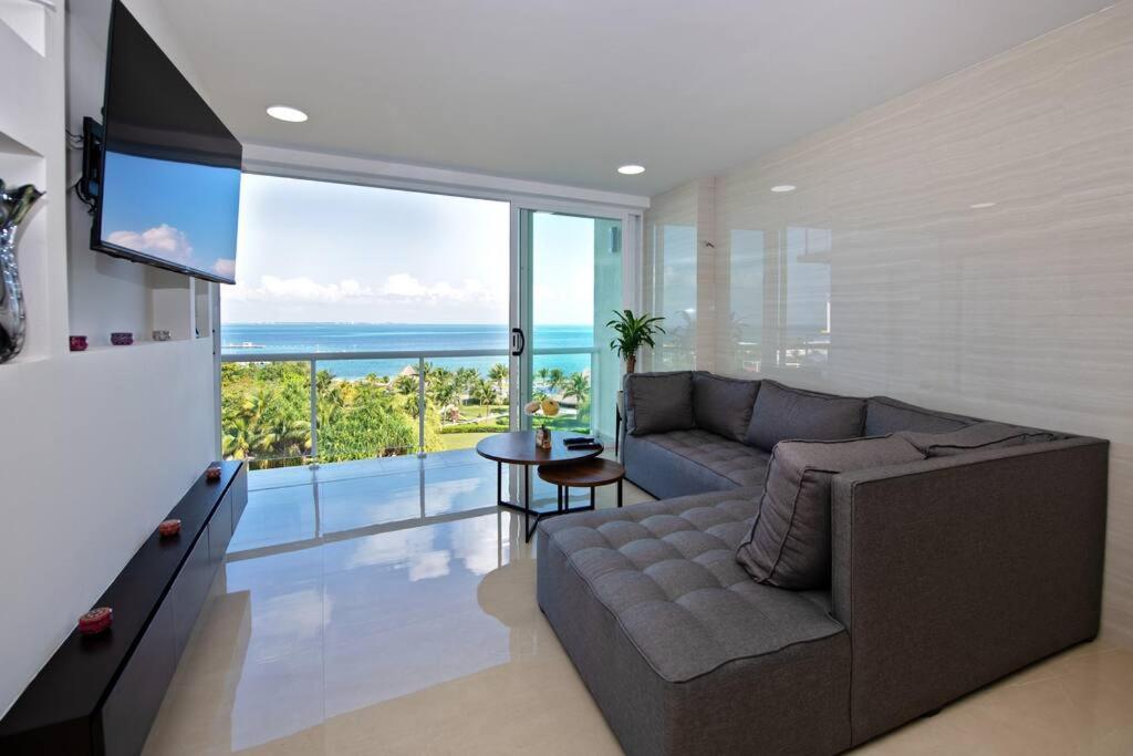 Апартаменты Amara, Depa Con Vista Al Mar Канкун Экстерьер фото