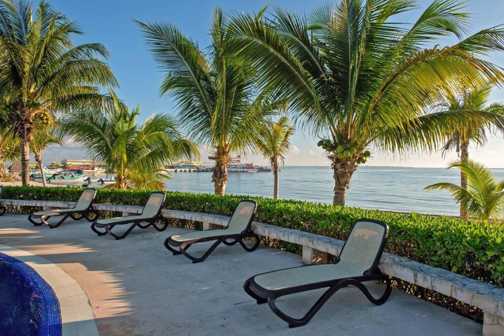 Апартаменты Amara, Depa Con Vista Al Mar Канкун Экстерьер фото