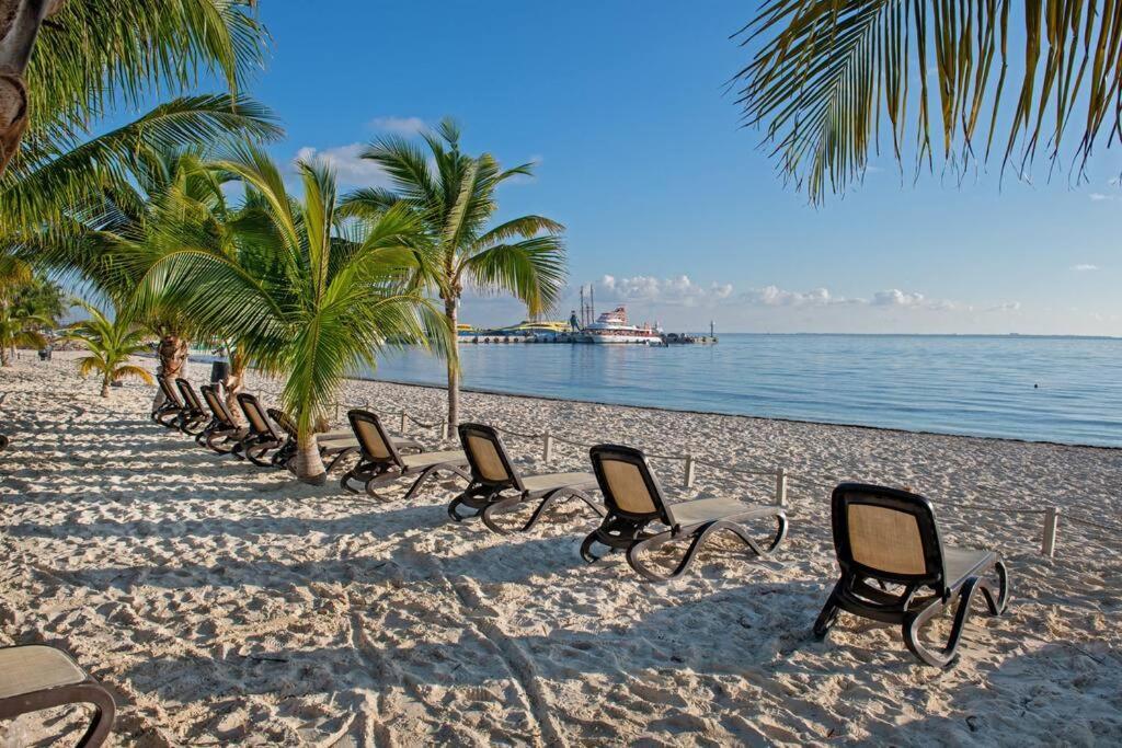 Апартаменты Amara, Depa Con Vista Al Mar Канкун Экстерьер фото